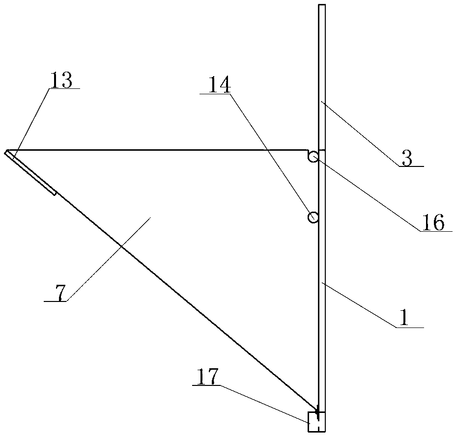 Steel-wood combining constructional column formwork and construction method thereof