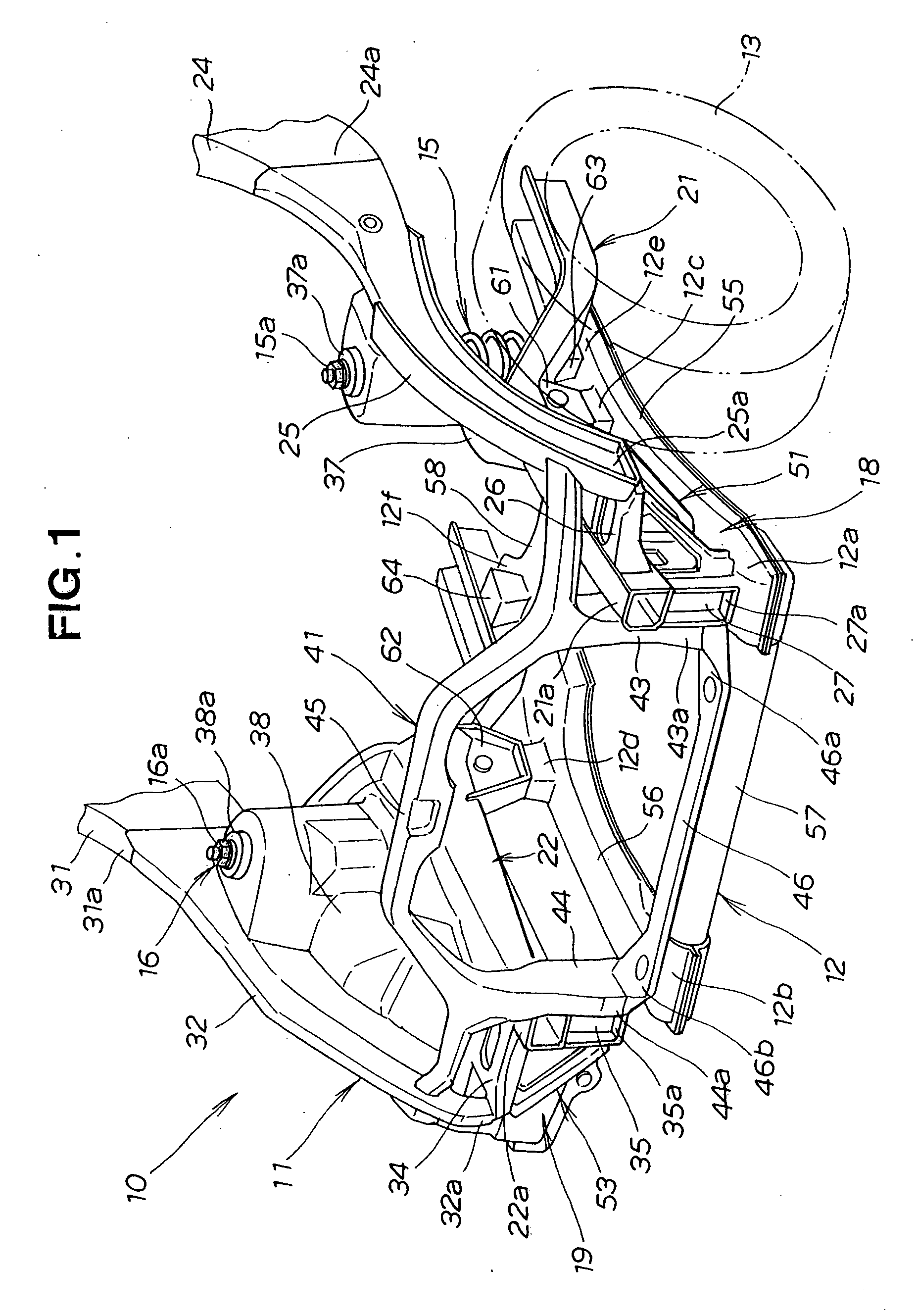 Vehicle front body structure