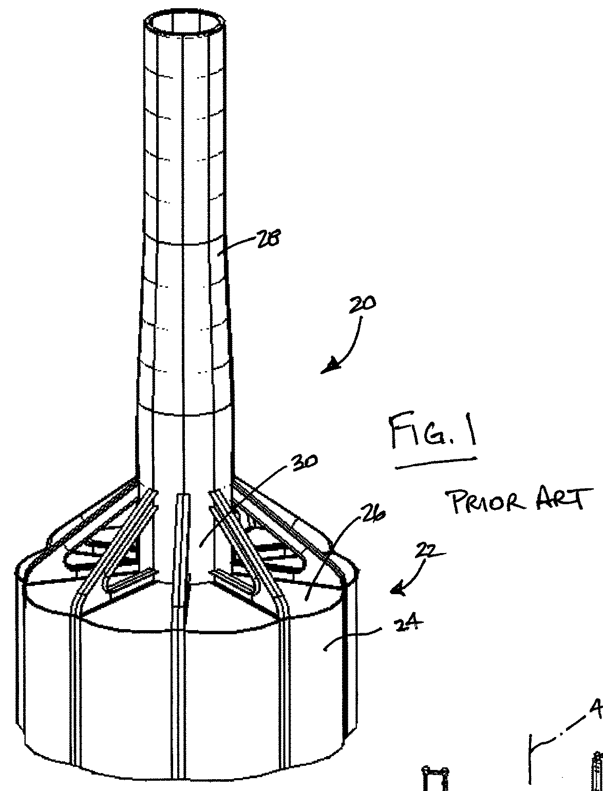 Method and apparatus for manufacturing marine foundation