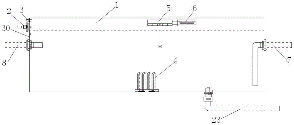 A water air conditioning system that can provide indoor heating and cooling