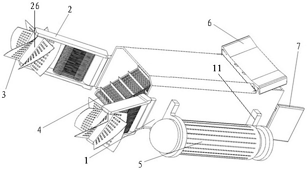 Multifunctional automatic cleaning ship