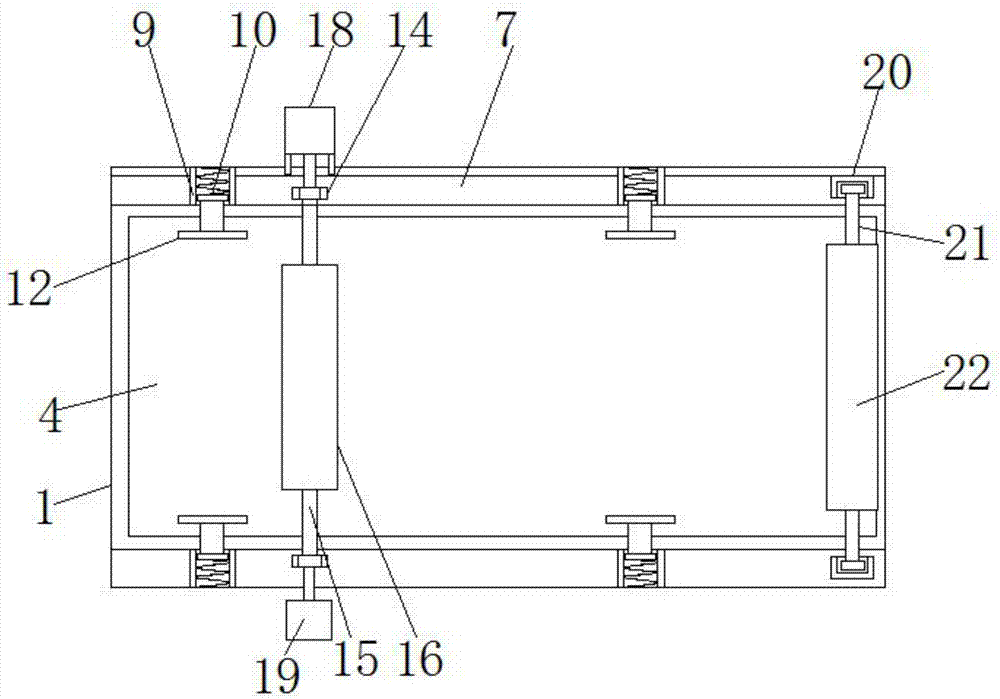 Laminating device for enhancing laminating precision of cover film