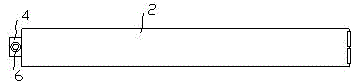 House support column pouring template and construction method