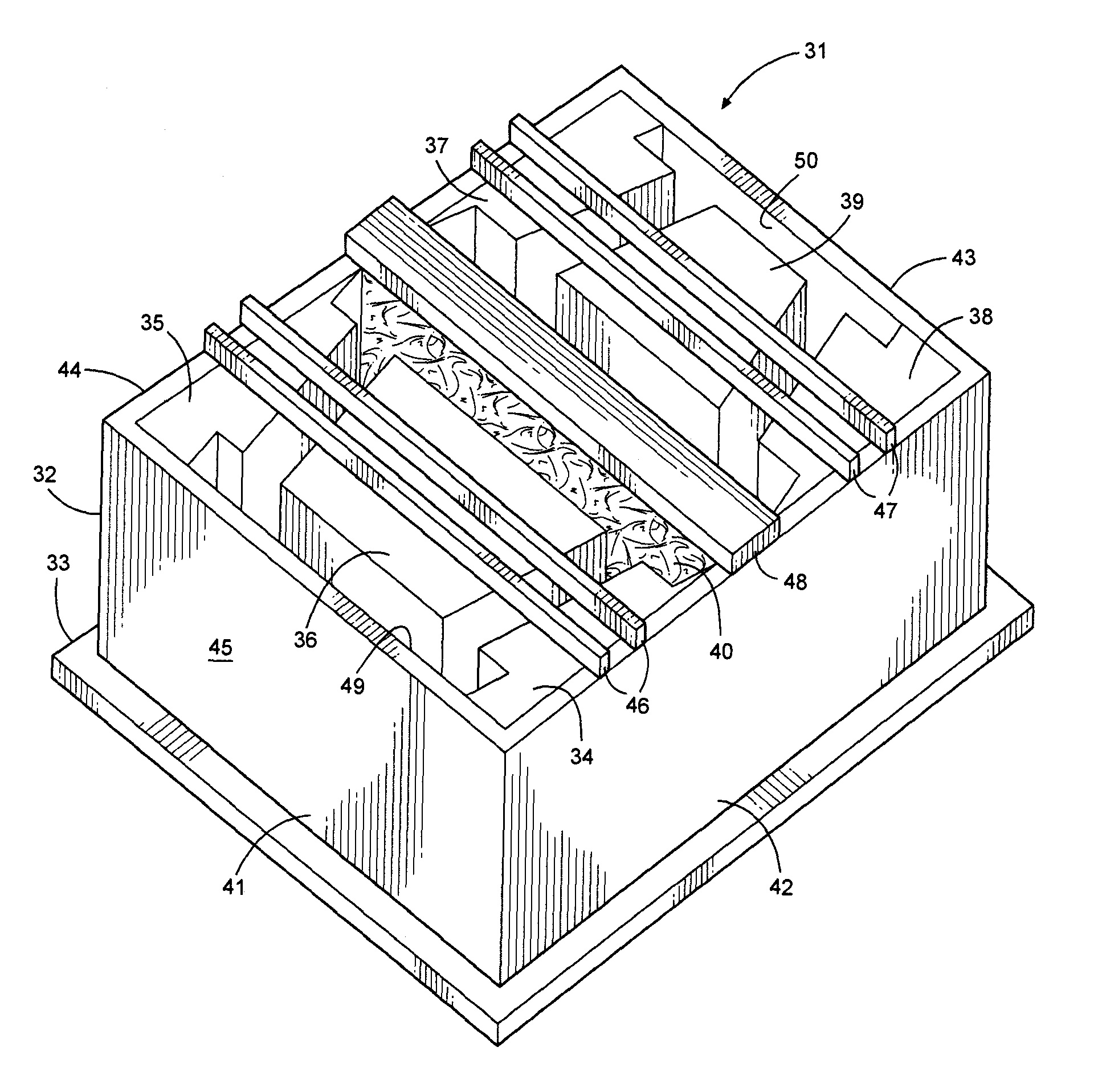 Method And Apparatus For Dry Casting Concrete Blocks Having A Decorative Face