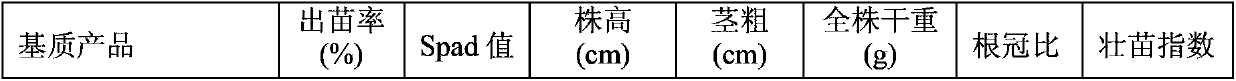 Melon/vegetable seedling raising organic compound substrate prepared from vinasse and production method thereof