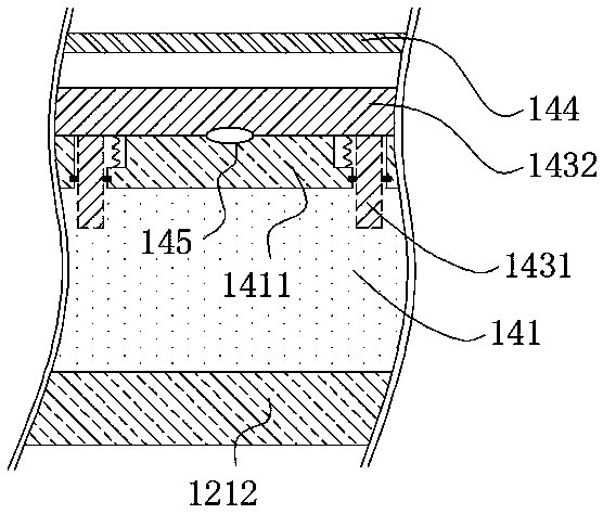 Threshing device of combined harvester