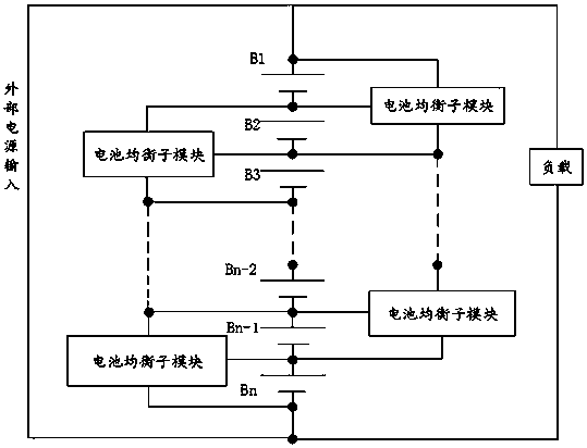 Lithium battery charging and discharging circuit