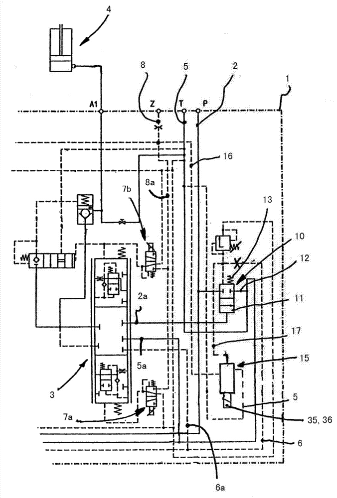 Release valve for a hydrostatic drive system
