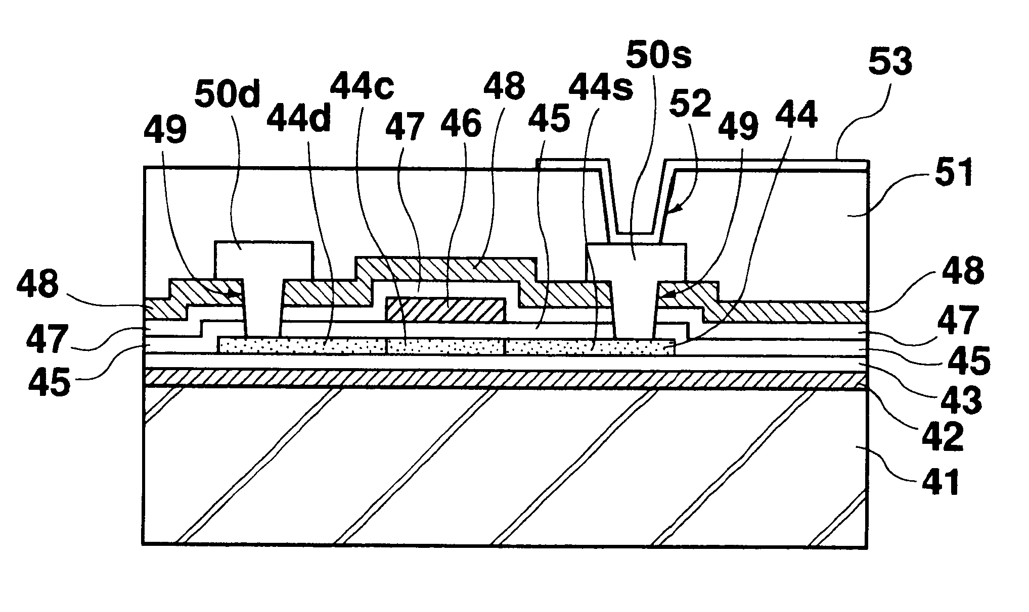 Method of manufacturing a thin film transistor