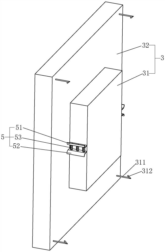 A decorative wall panel installation structure and construction method