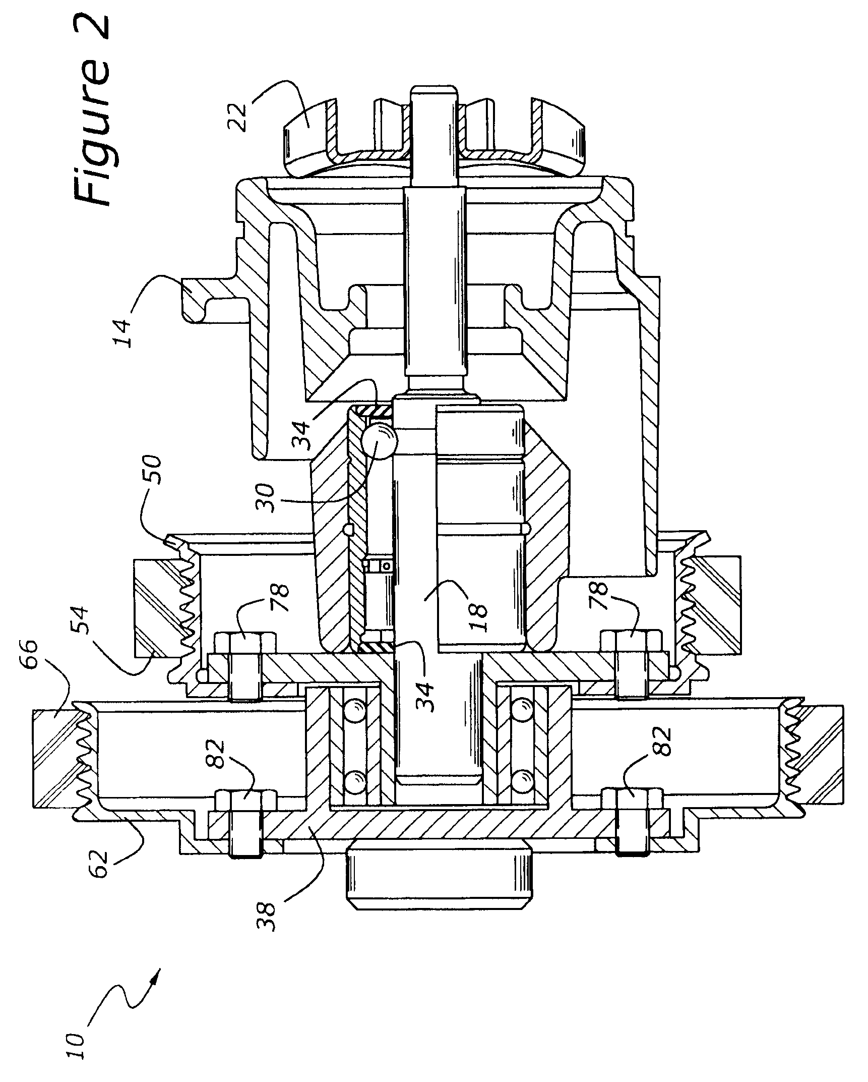 Dual drive radiator fan and coolant pump system for an internal combustion engine