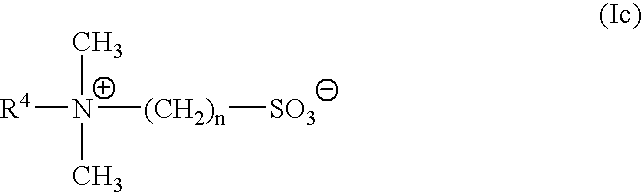 Compositions and methods employing zwitterionic detergent combinations