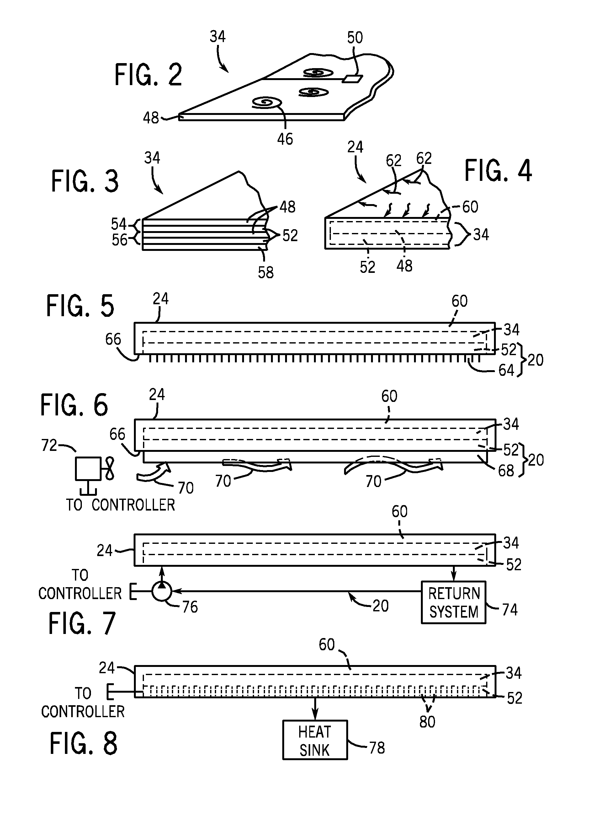 System and method for cooling components of a surgical navigation system