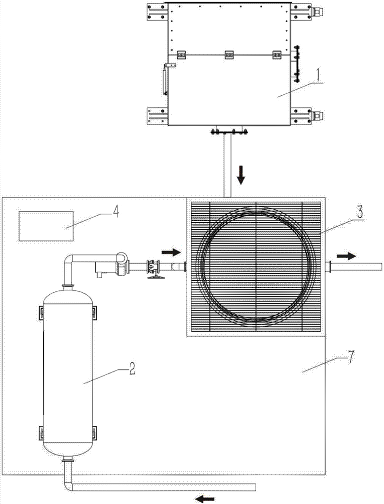 Rotary spraying purification equipment for implementing spaced and cross disinfection of sewage