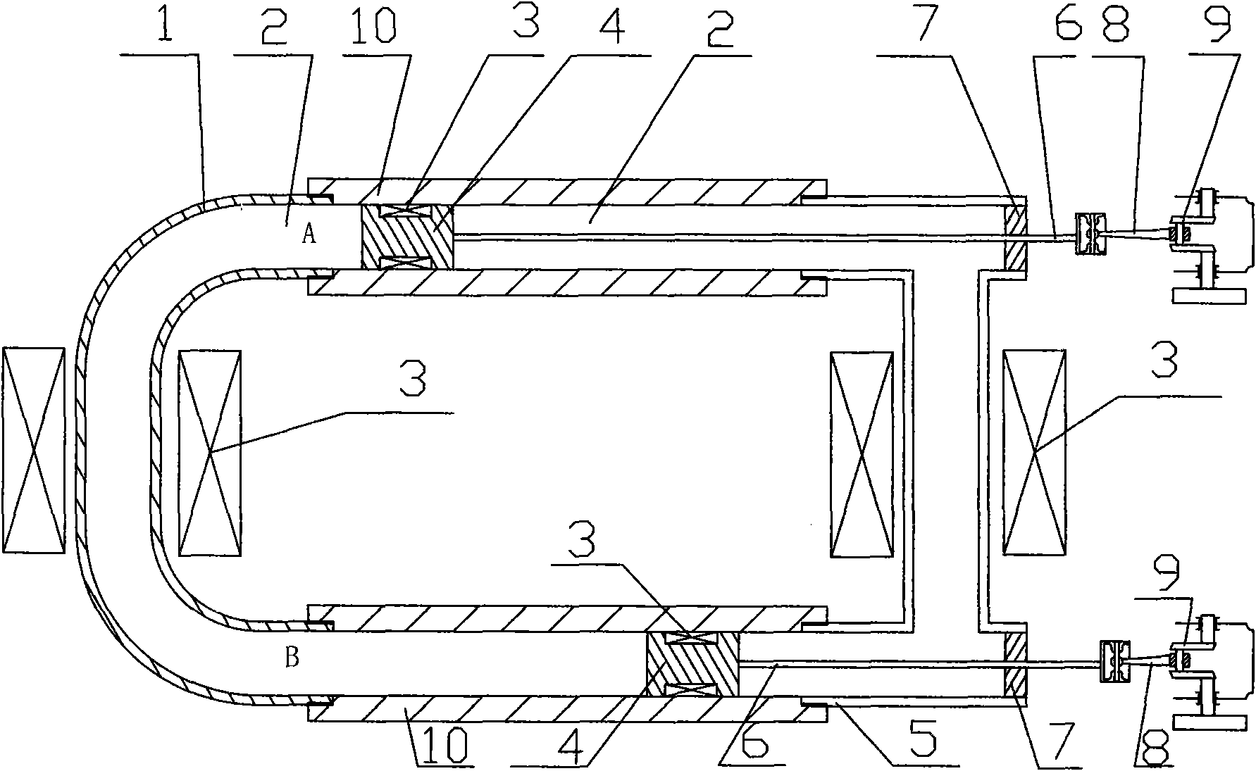 Magnetic engine