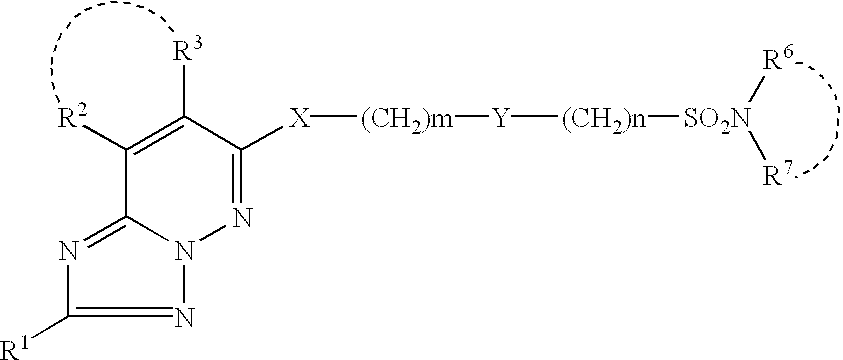 Condensed pyridazine derivatives, their production and use