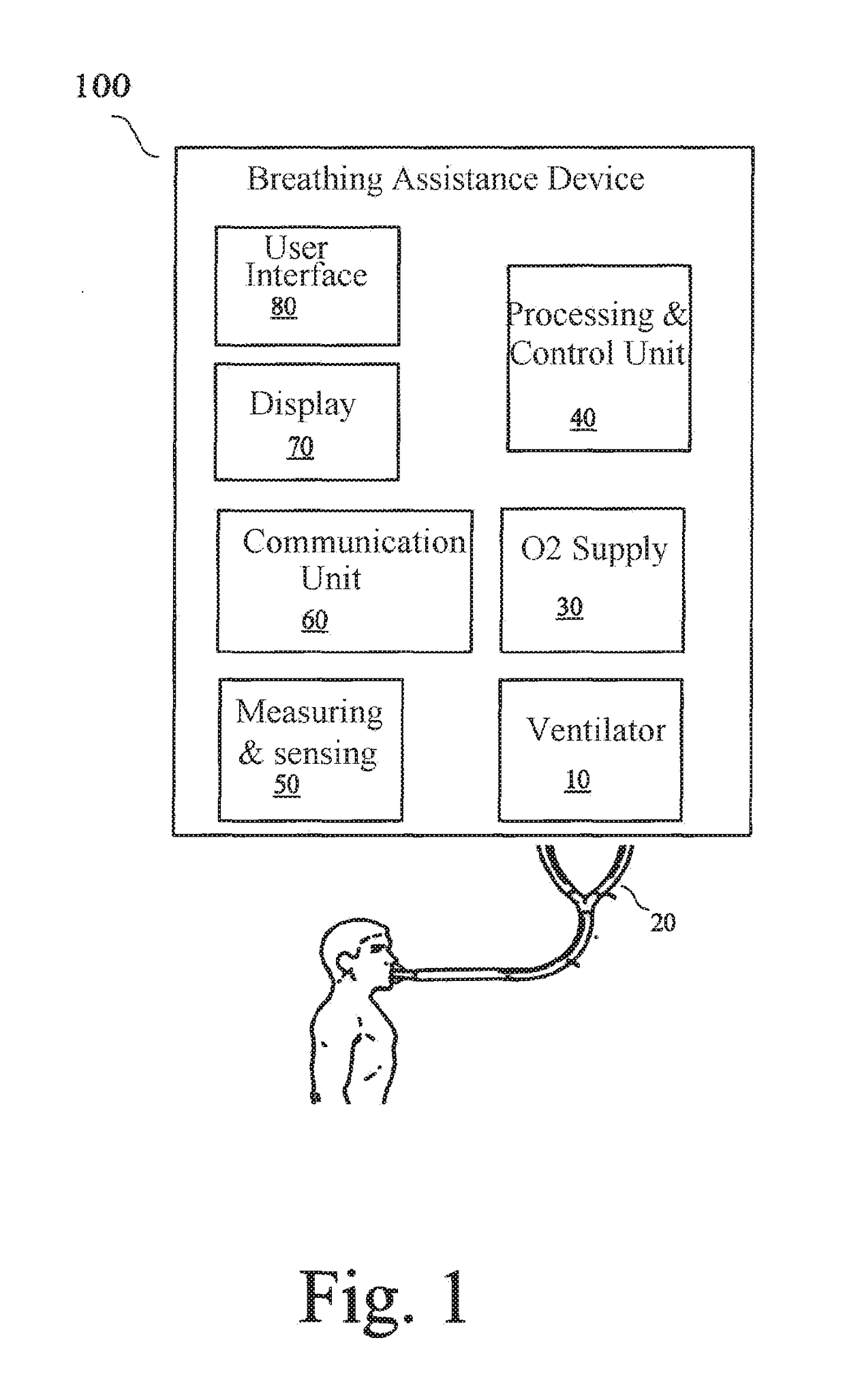Method and device for detecting a worsening of the cardio- respiratory condition of a patient within a respiratory assistance device