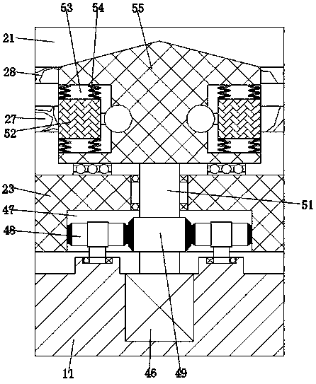 Mineral powder and impurity separation device