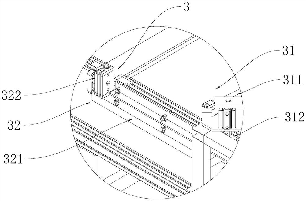 Conveying line and control method