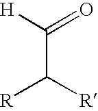 Aldehydes substituted in alpha position by alkyl residues as odoriferous and aroma substances