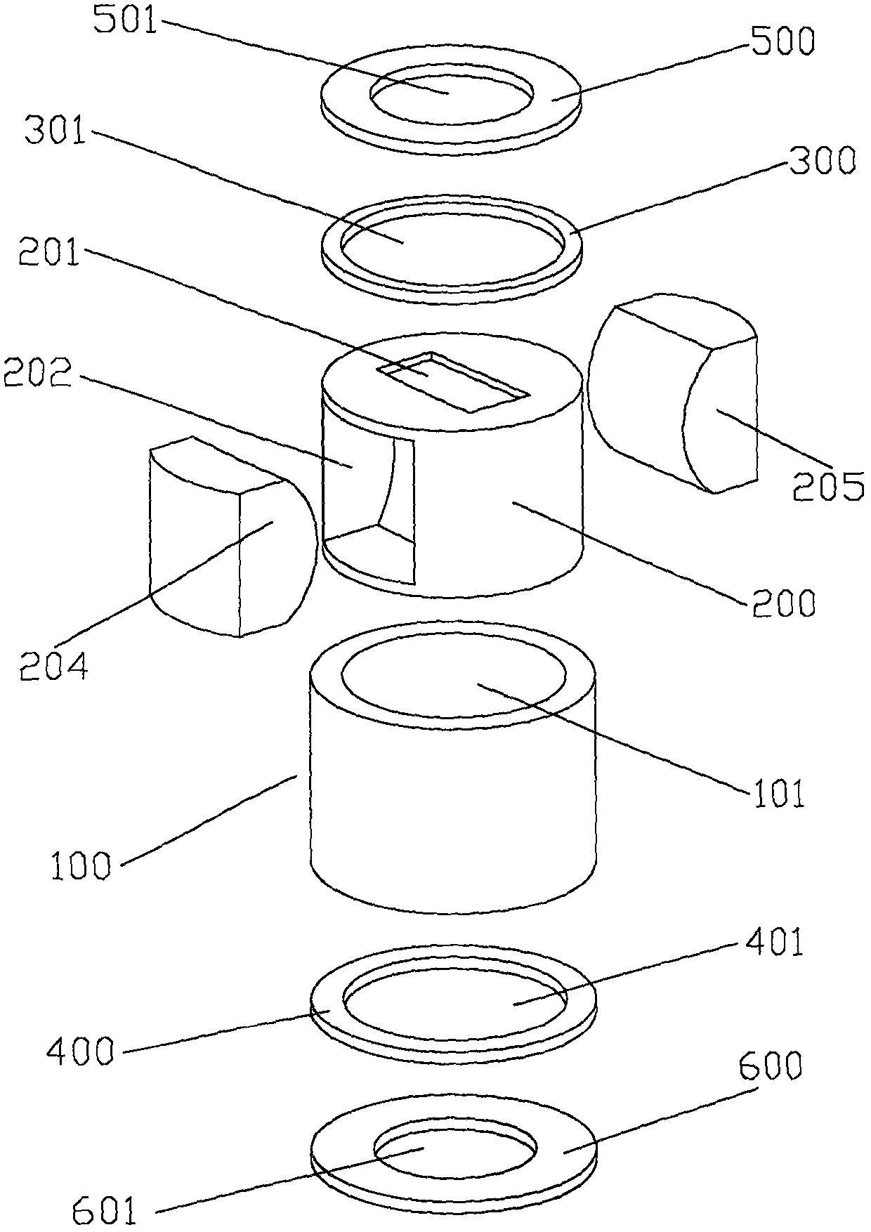 Water ionization device