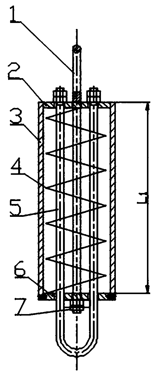 Spring compensator assembling and testing device and using method thereof