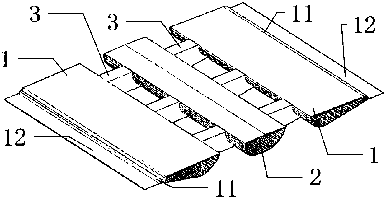 Main girder structure and main girder of streamlined multi-box girder
