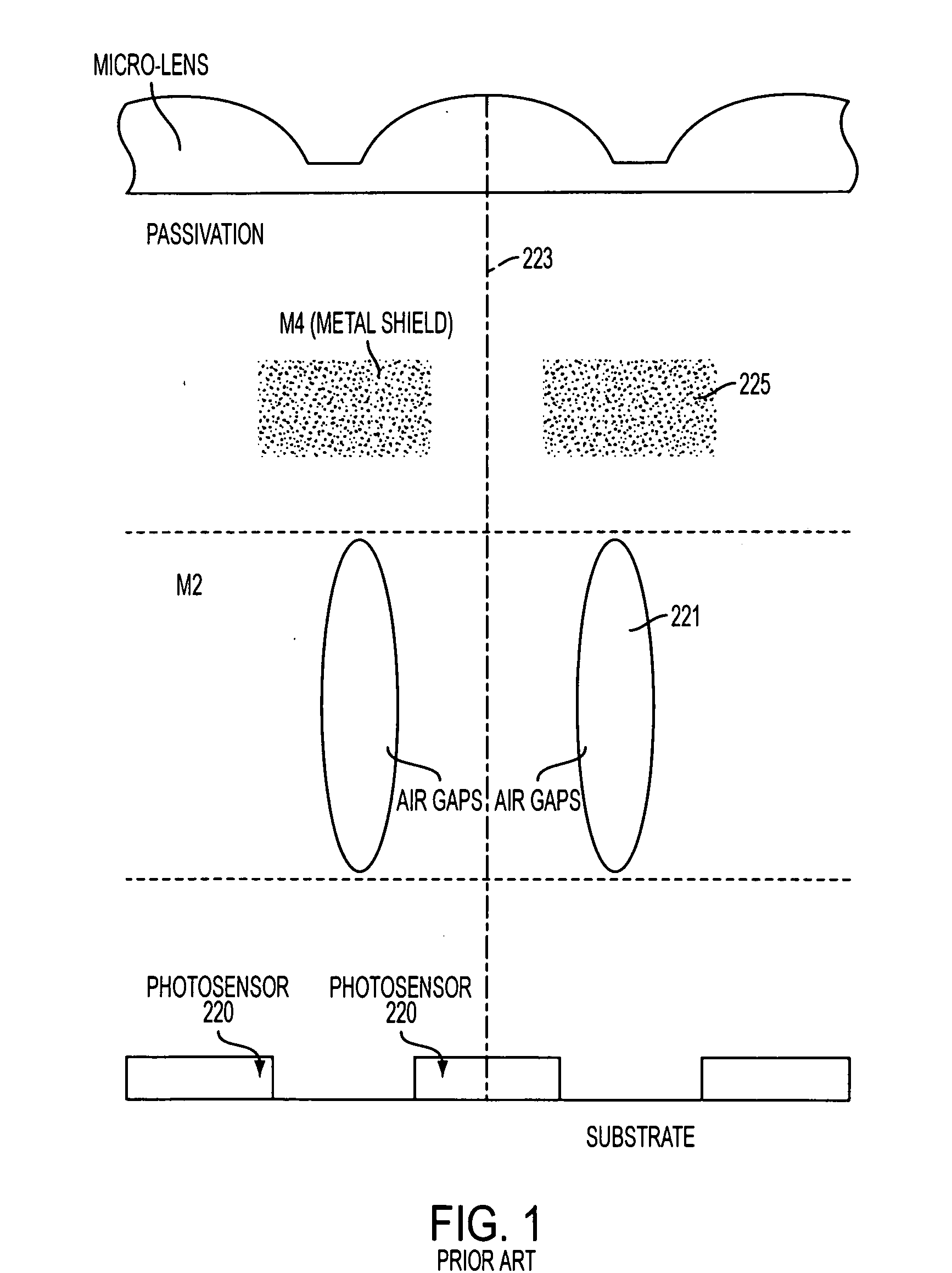 Method and apparatus providing an optical guide in image sensor devices
