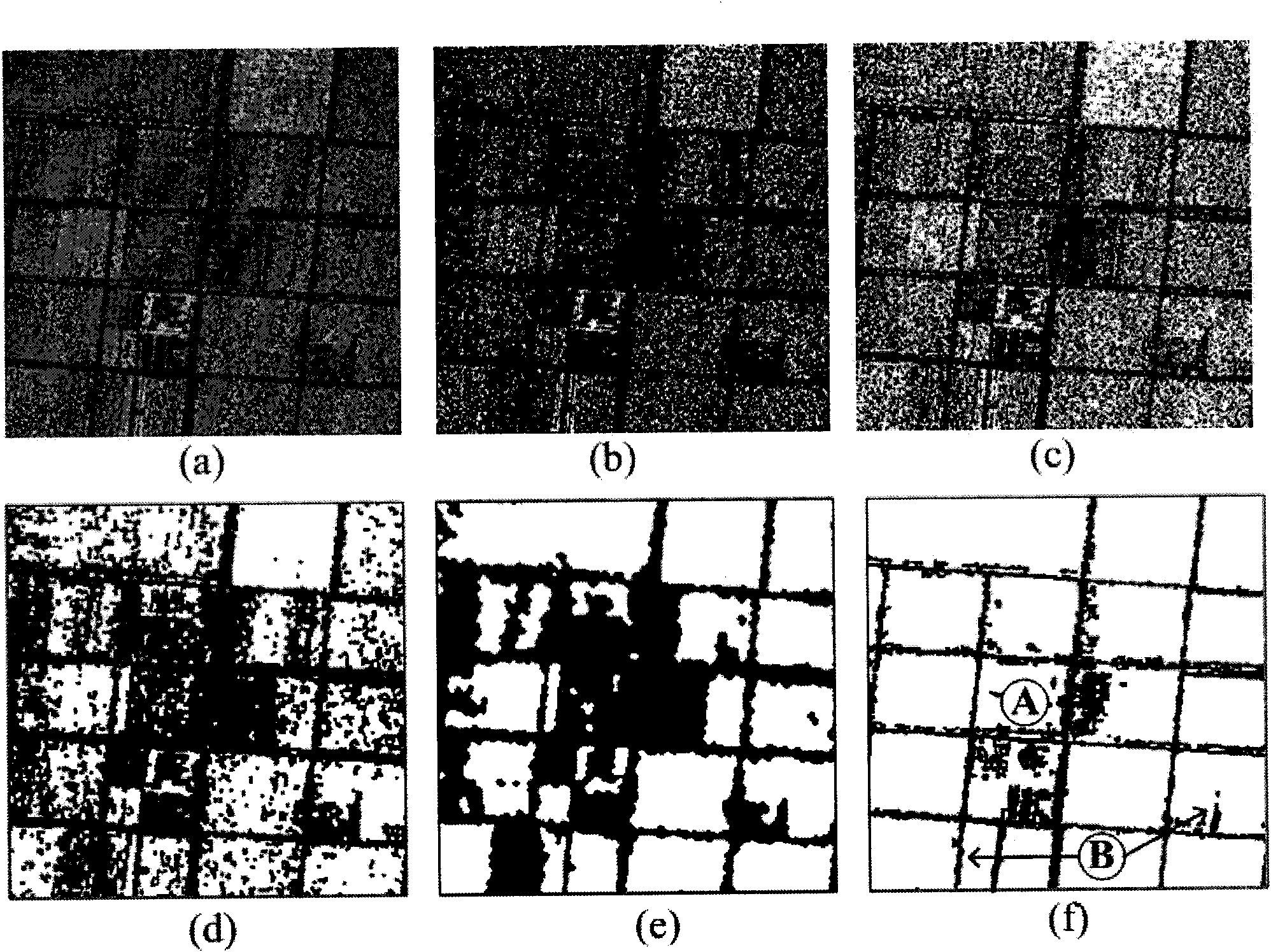 Segmentation method for synthetic aperture radar images in consideration of multi-scale Markov field