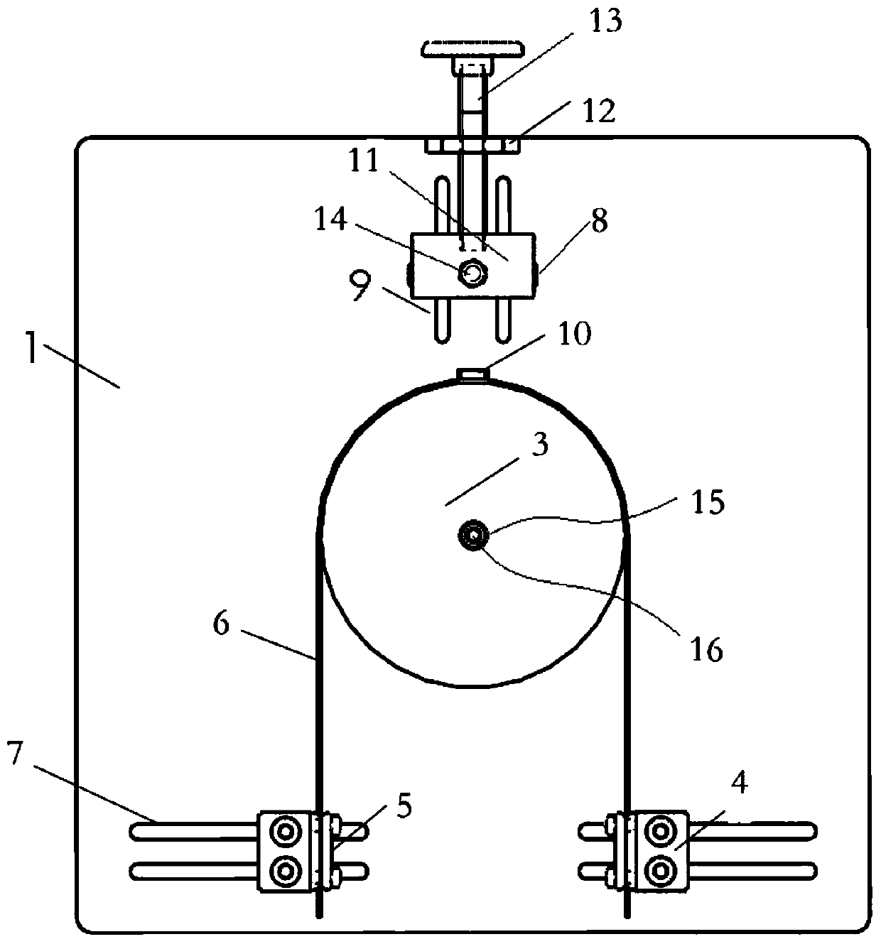 Device for testing superconducting tape