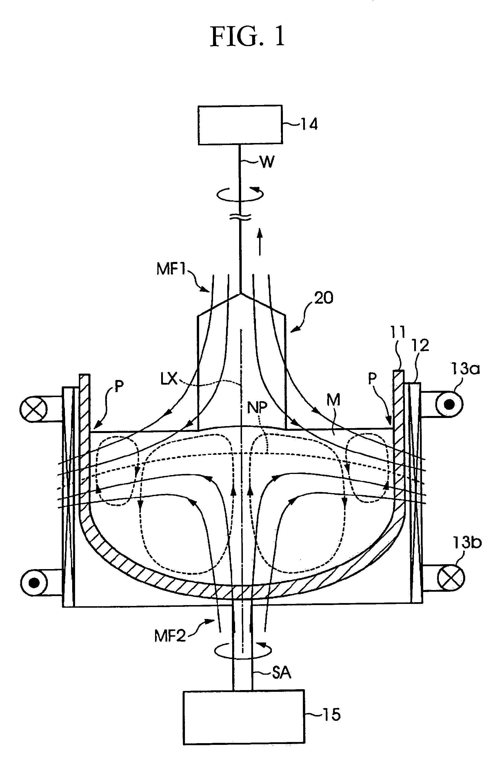 Apparatus and method for producing single crystal, and silicon single crystal