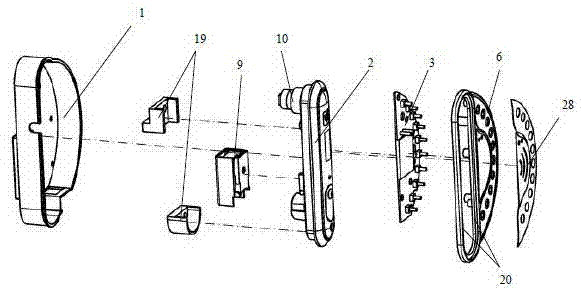 Intelligent coded lock and intelligent coded lock system