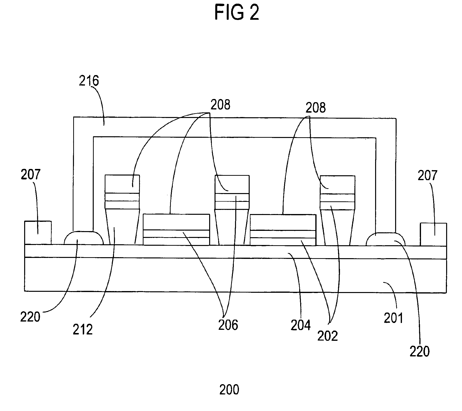 Method of fabricating electronic devices
