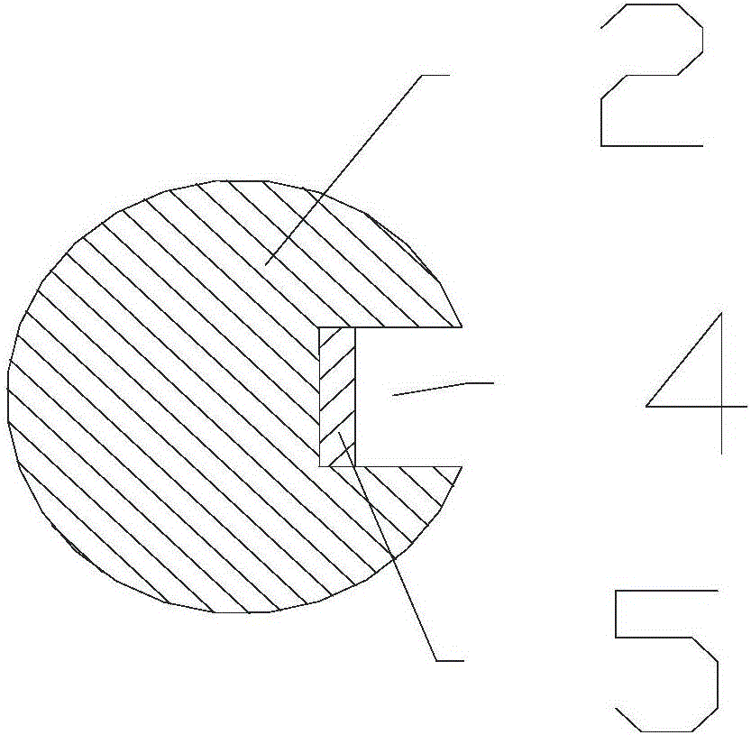 Auxiliary device for testing explosive velocity of explosive