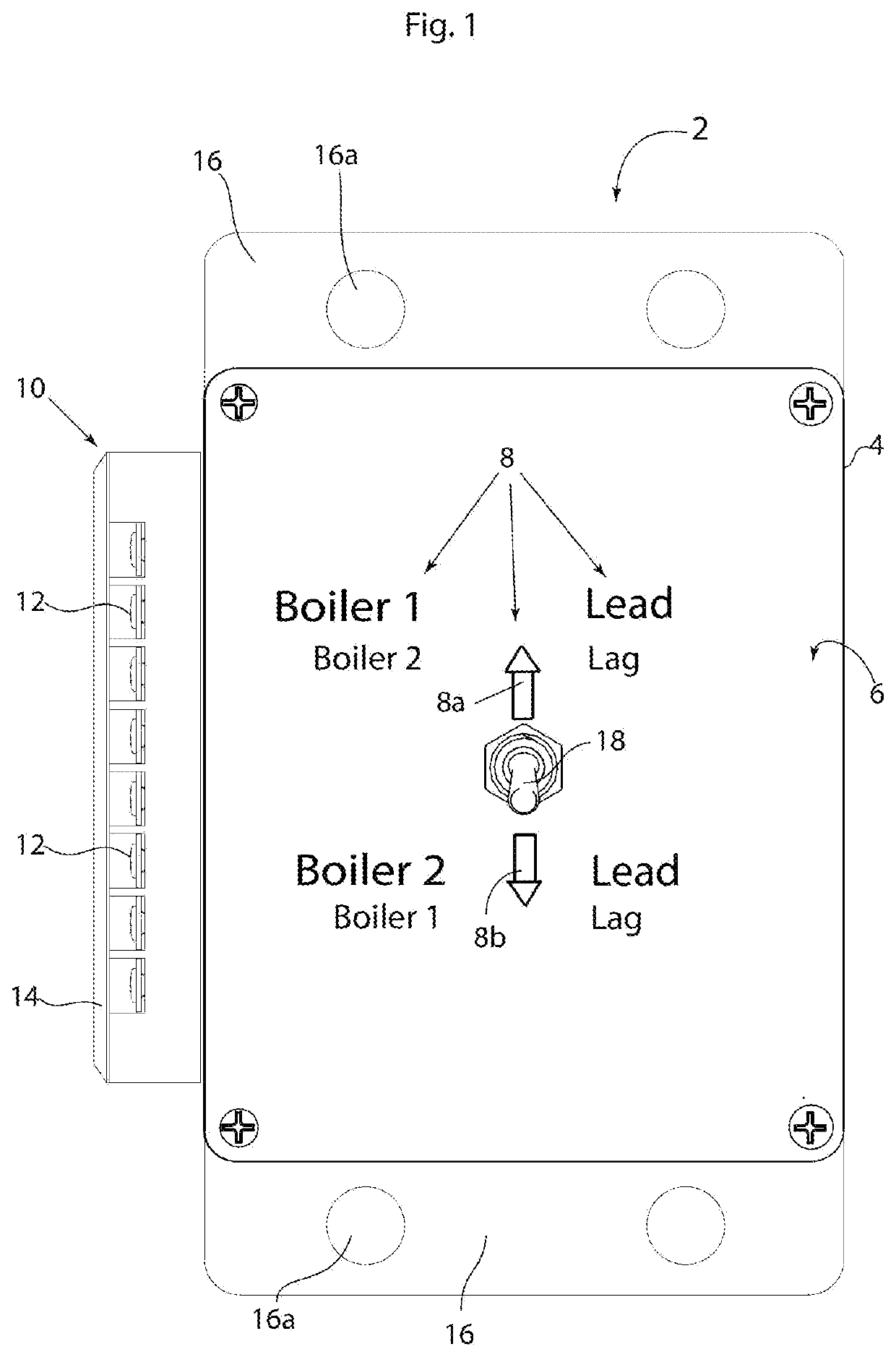 Mechanical Device for Regulating Operating Sequence of Parallel Heat Pump Systems