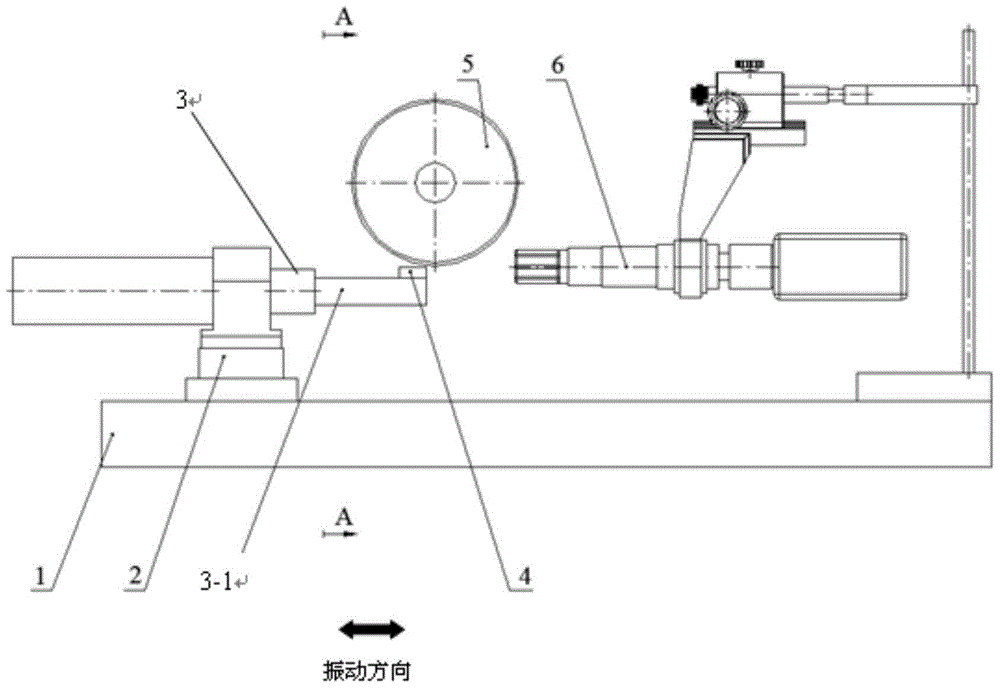 Application method of ultrasonic vibration-assisted polishing device for superhard material microstructure surface