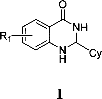 2,3-dihydro-4(1H)- quinazolone derivative and application thereof