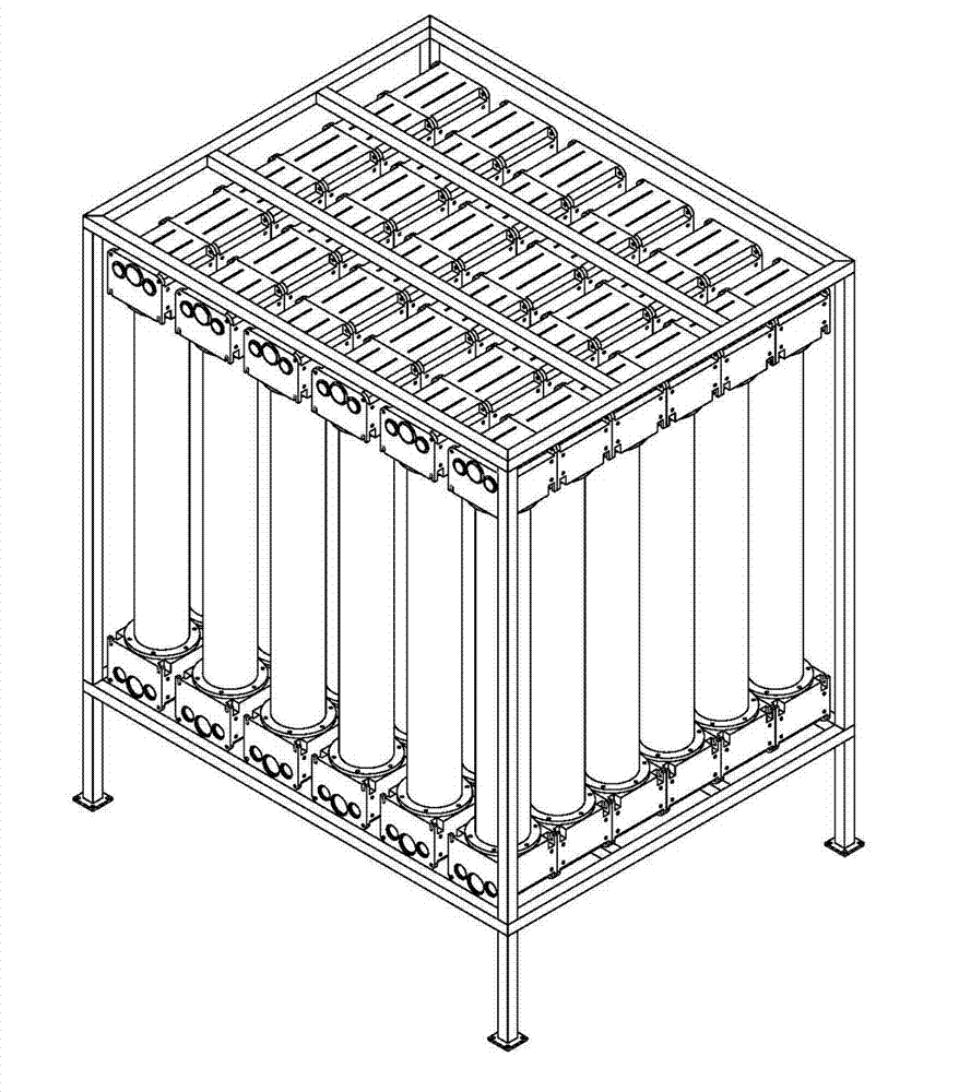 Disposable combinational membrane module