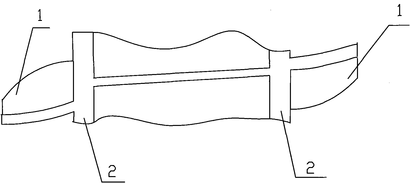 Rotor of high-efficiency and ultrahigh-efficiency three-phase asynchronous motor