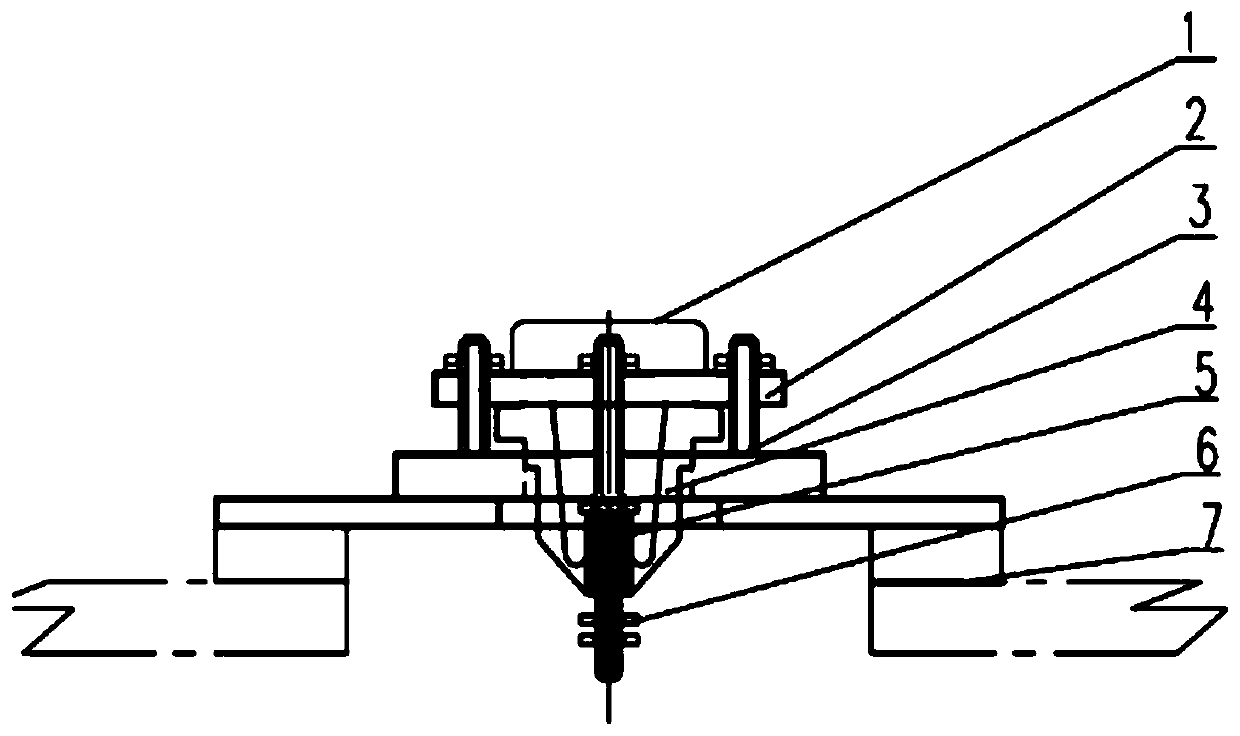 A connection device for detecting transformer winding deformation