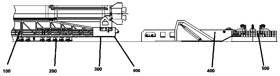 Transfer butt-joint locking device for aerospace vehicle