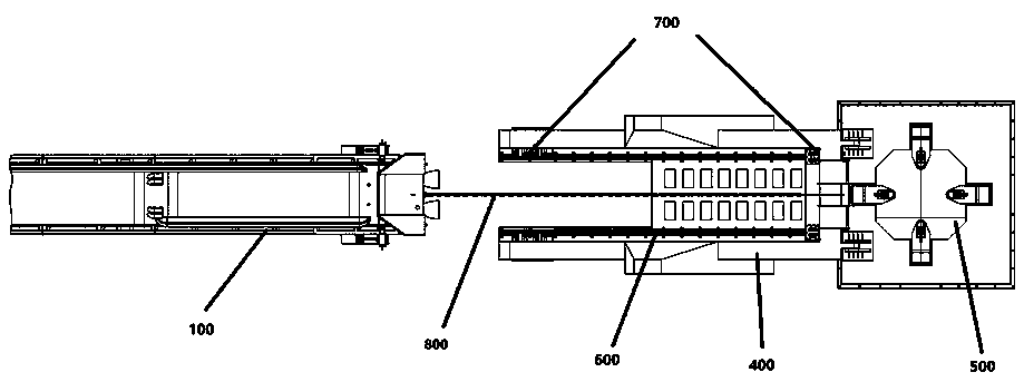 Transfer butt-joint locking device for aerospace vehicle