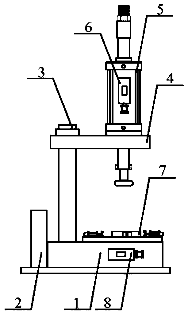 Photovoltaic panel frame and assembly equipment thereof