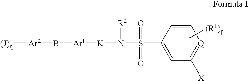 Substituted heteroaryl- and phenylsulfamoyl compounds