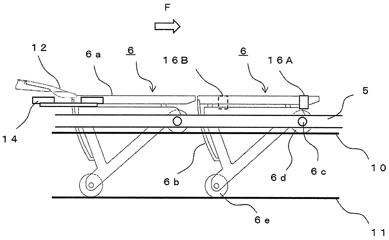 Malfunction detection device for passenger conveyor