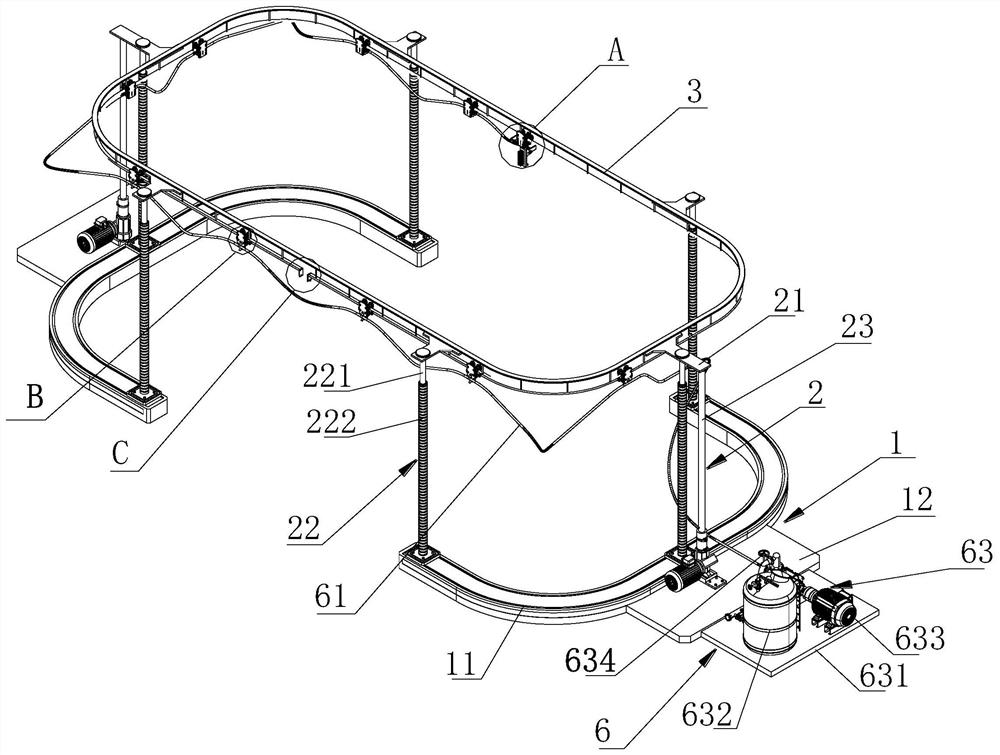 Intelligent concrete monitoring and maintaining device for electric power infrastructure project