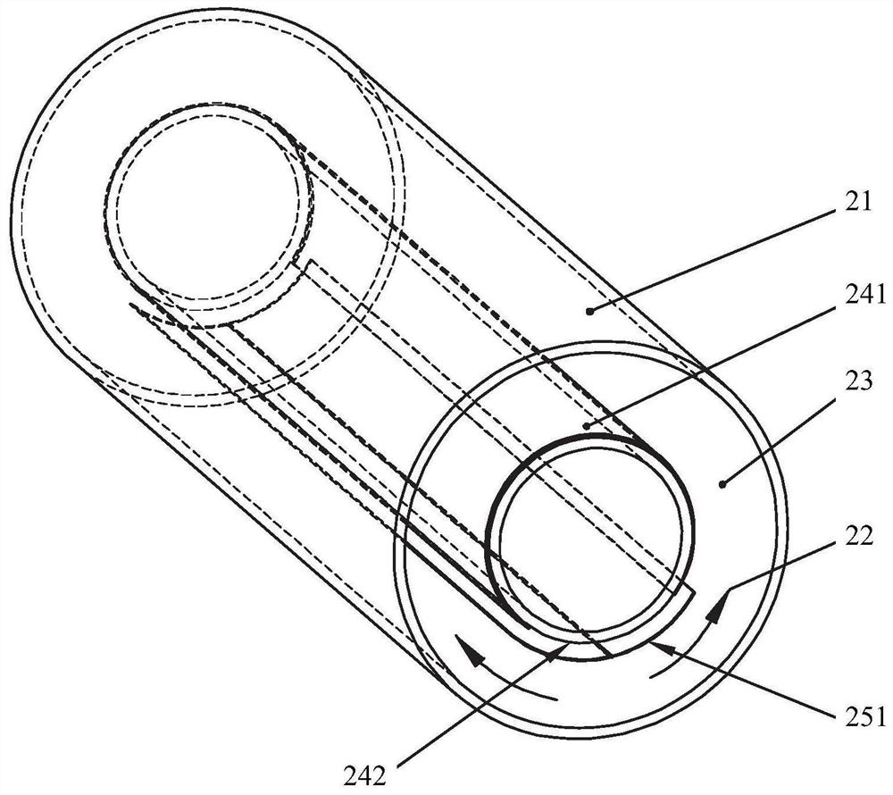 Evacuated collector tube