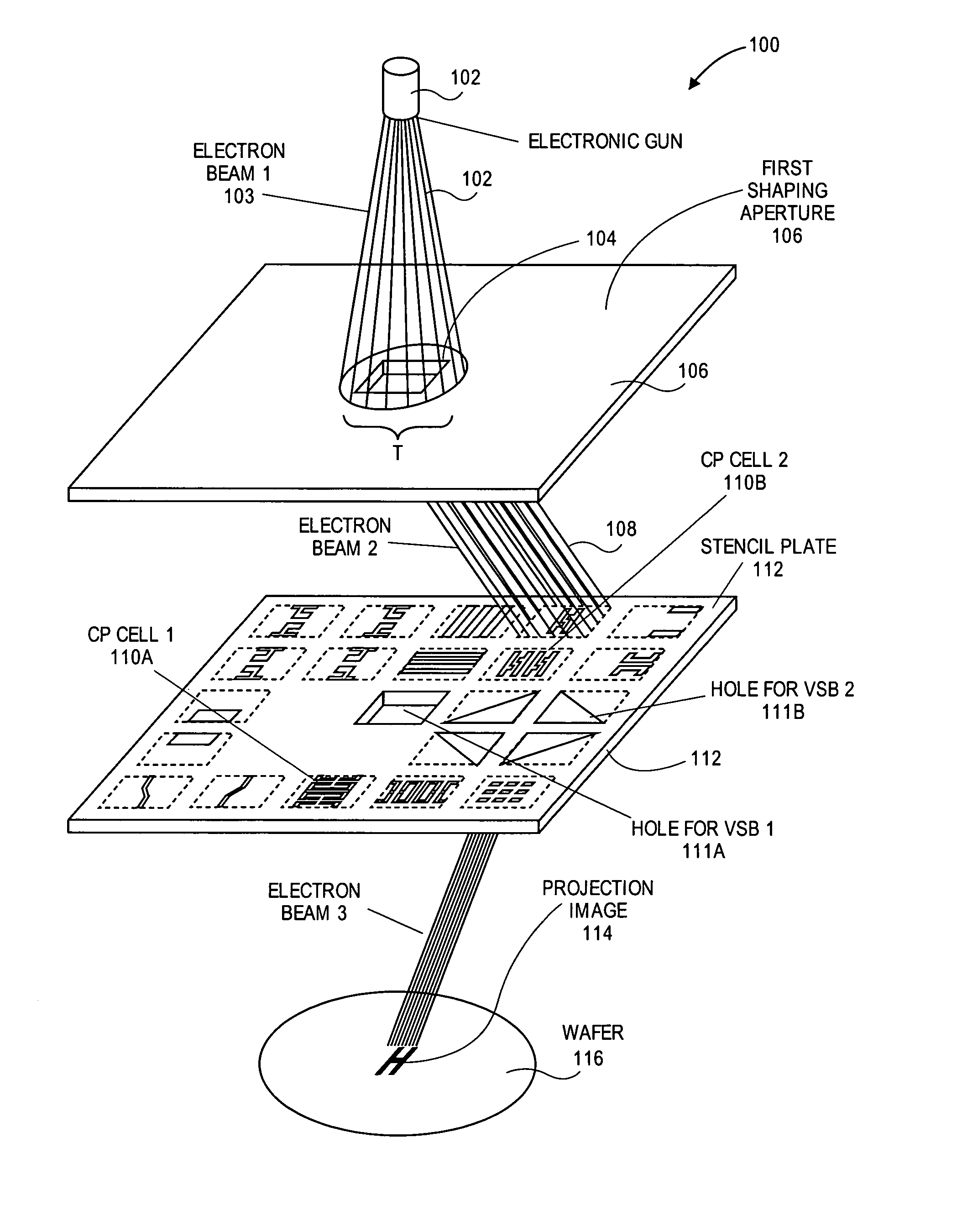 Method and system for proximity effect and dose correction for a particle beam writing device