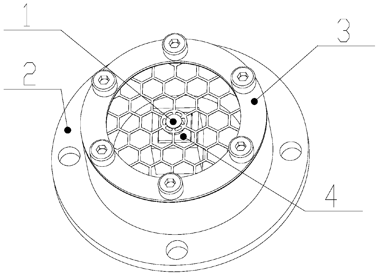 High-precision Z-direction single-degree-of-freedom micro-positioning platform based on honeycomb structure hinge