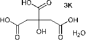 Production process of medicinal potassium citrate